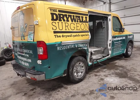 2014 Nissan Nv Cargo Nv2500 Hd Sv V8 z USA, uszkodzony, nr VIN 1N6AF0KY4EN111096